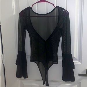 Mesh body suit